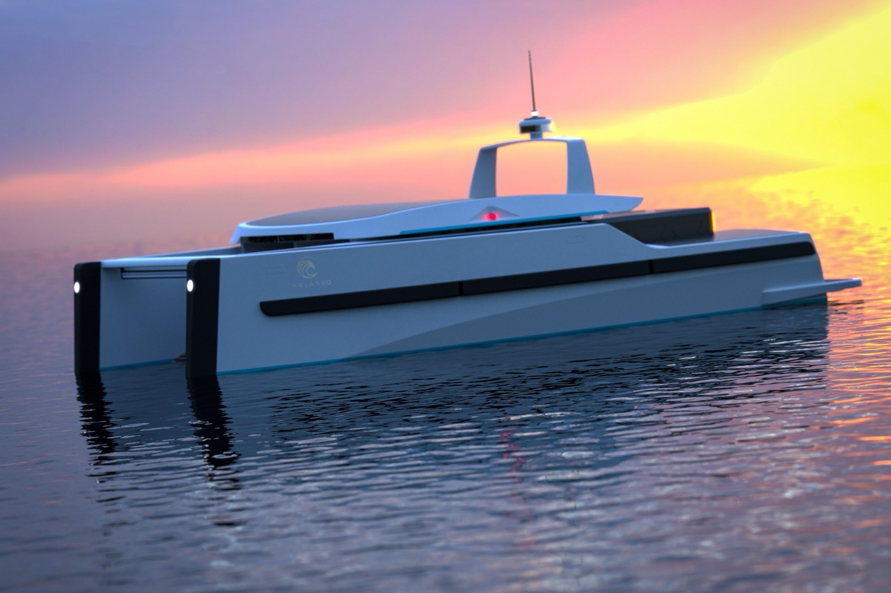 Thalasso Ocean Harvester at sunset